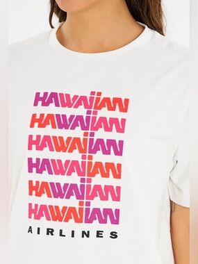 NWT Roxy Japan x Hawaiian Airlines T-Shirt